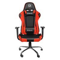 Defender Azgard gaming chair, black and red, adjustable