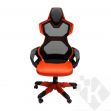 Herní židle E-Blue COBRA AIR, červené, prodyšná záda (EEC307REAA-IA)