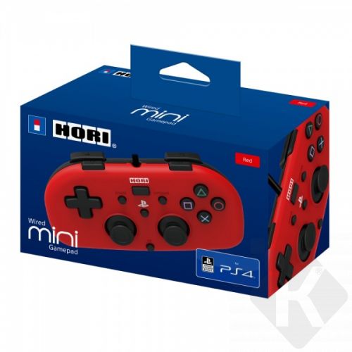 HORI Pad Mini Wired Controller, red (PS4)