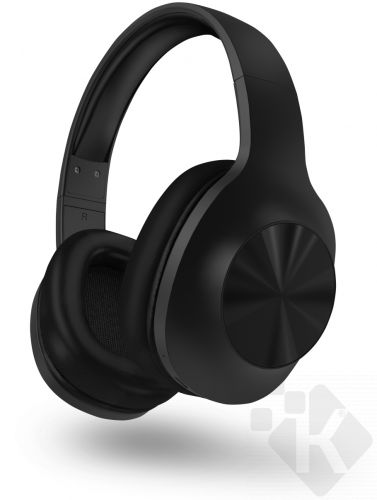 HYPERBASS BASS+ bluetooth bezdrátová sluchátka s mikrofonem, ČERNÁ (HHP-3010-BK)