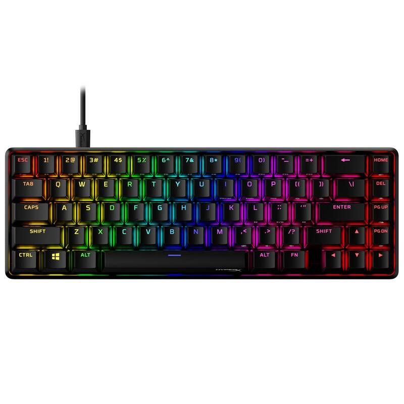 HyperX Alloy Origins 65 - Mechanical Gaming Keyboard - HX Red (US Layout) (4P5D6AA) černá