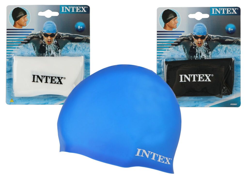 INTEX 55991 Silikonová plavecká čepice