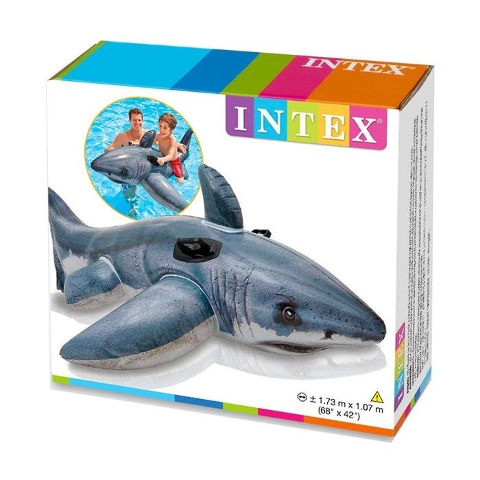Intex 57525 Nafukovací žralok 173 x 107 cm