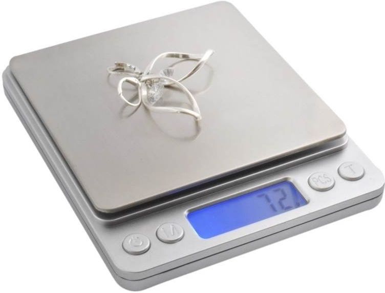 ISO 3465 Kuchyňská digitální váha 0,1g - 2kg