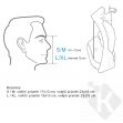 ISO Celoobličejová šnorchlovací maska L/XL Modrá