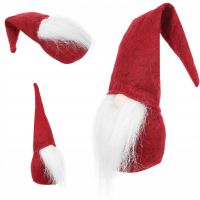 ISO Vianočná dekorácia Elf 30 cm červená
