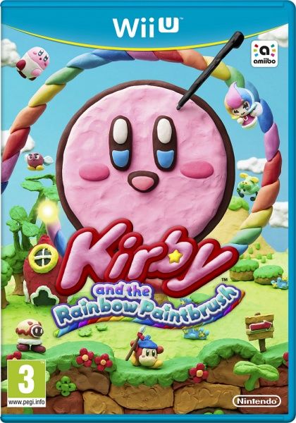 Kirby and Rainbow Paintbrush (Nintendo Wii U)