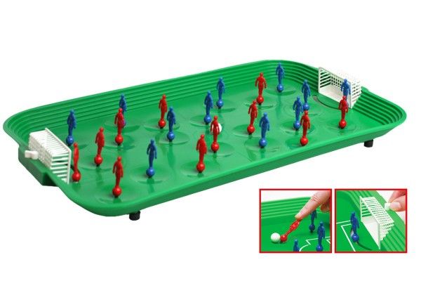 Kopaná/Fotbal společenská hra plast/kov v krabici 53x31x8cm