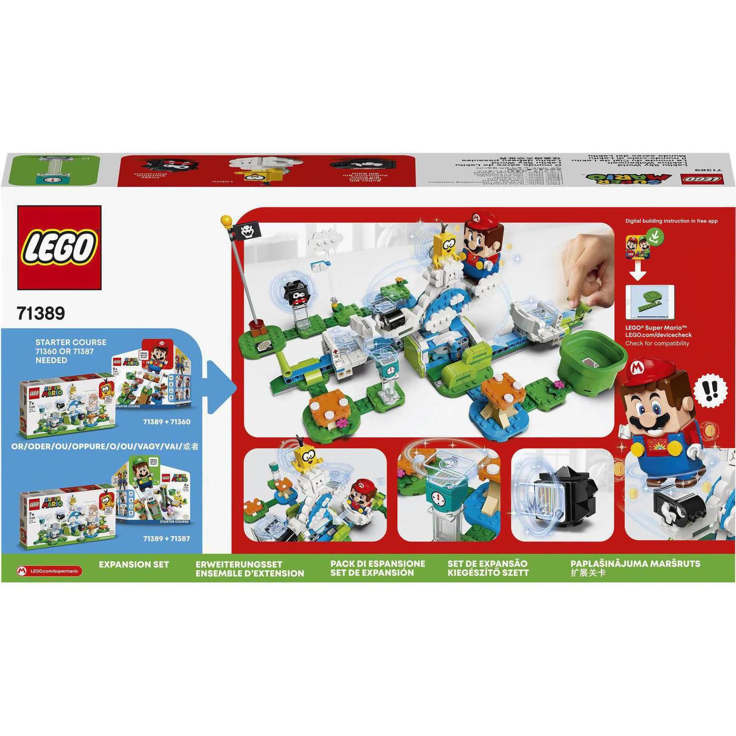 LEGO Super Mario 71389 Lakitu a svět obláčků – rozšiřující set