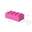 LEGO svačinový box - růžový