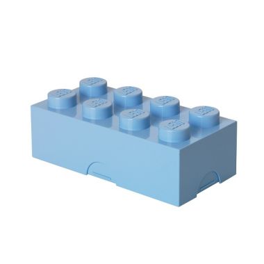 LEGO svačinový box - světle modrý