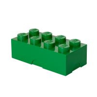 LEGO svačinový box - tmavě zelený