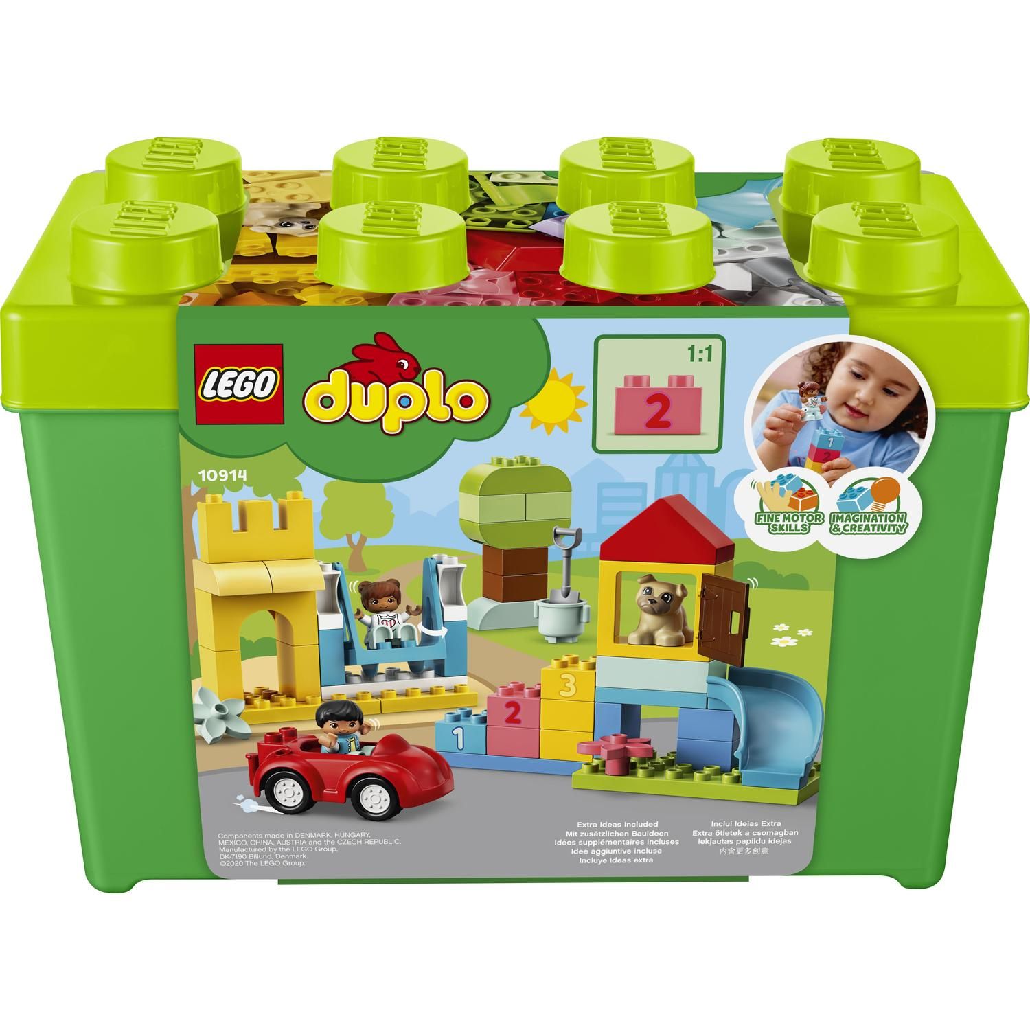 LEGO DUPLO Classic 10914 Velký box s kostkami