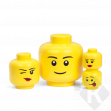 LEGO úložná hlava (mini) - dívka