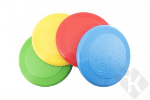 Létající talíř Frisbee plast 23cm různé barvy