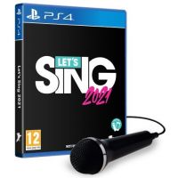 Lets Sing 2021 + 1 microphone (PS4)