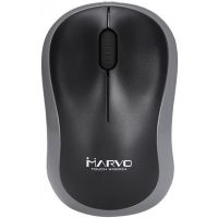 Mouse Marvo DWM100GY, 1000DPI, 3tl., wireless, black-grey