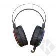Marvo Sada myši a sluchátek MH01BK, 6400DPI, optická, 6tl., 1 kolečko, drátová USB, černá (PC)