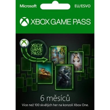 Microsoft Xbox Game Pass 6 měsíců (Xbox One)