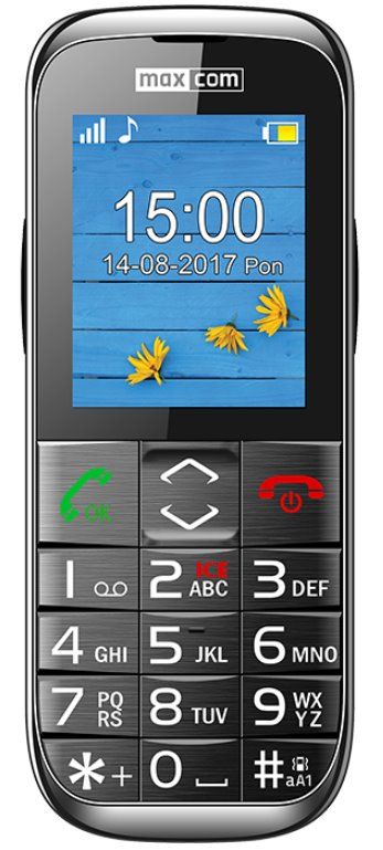 Mobilní telefon MAXCOM Comfort MM720, CZ lokalizace