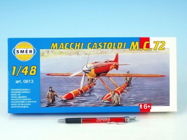 Model Macchi Castoldi M.C.72 1:48 17,5x19cm