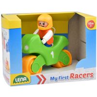 My First Racers motorka + figurka plast 10cm 12m+