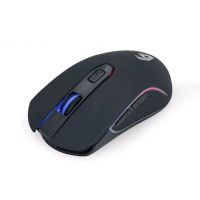 Myš Gembird MUSGW-6BL-01, herní, bezdrátová, RGB LED, 3200DPI, USB