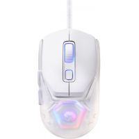 Myš Marvo FIT LITE G1, 12000DPI, USB, white, RGB