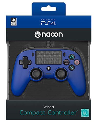 Nacon Wired Compact Controller (modrý) (PS4)