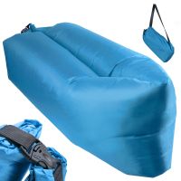 Nafukovací vak LAZY BAG Sofa 200x70 cm modrá