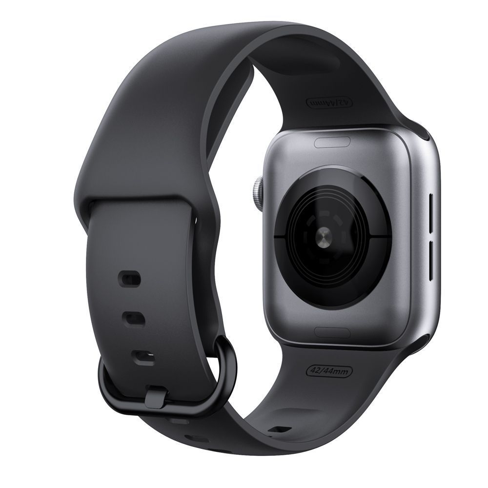 Tech-Protect Náhradní gumový řemínek GEARBAND pro Apple Watch 42/44mm, černý