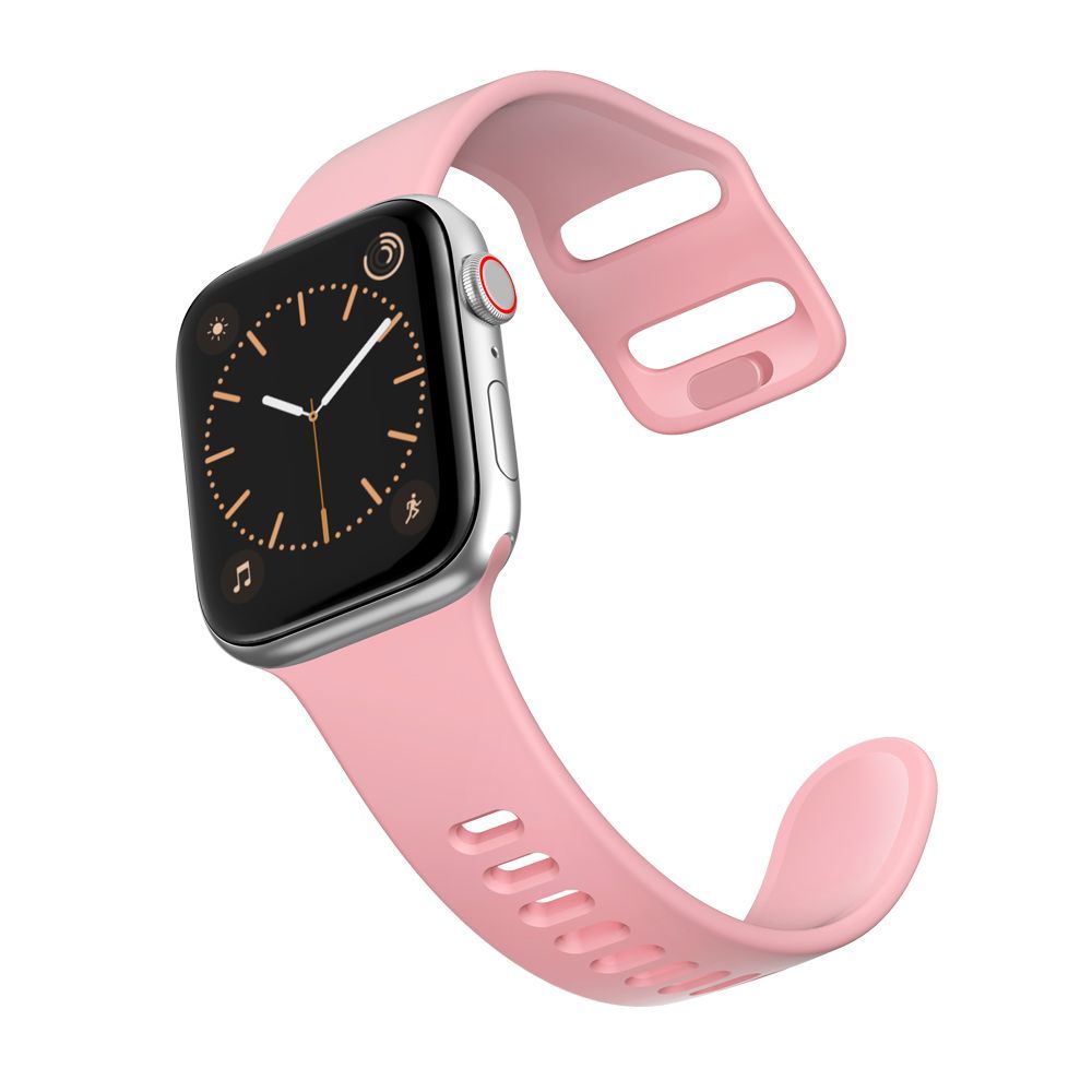 Tech-Protect Náhradní gumový řemínek pro Apple Watch (38/40mm), růžový