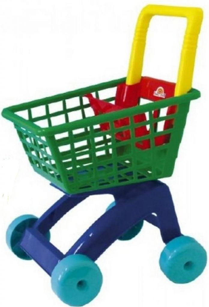 Nákupní vozík/košík plast