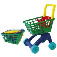 Shopping trolley/basket plastic