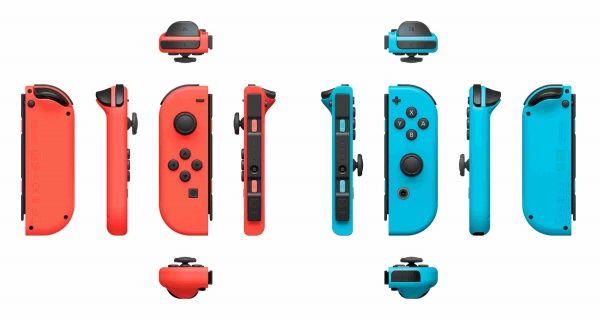 Nintendo Joy-Con Pair Neon Red & Blue (Switch) NSP080