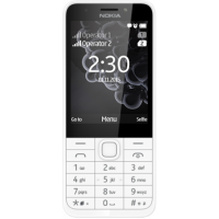 Nokia 230 Dual SIM White Silver (A00026951)