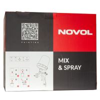 NOVOL MIX&SPRAY vložka s víčkem 400ml / 125 mic (z50ks) (91255)