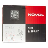 NOVOL MIX&SPRAY vložka s víčkem 600ml / 125 mic (91256)