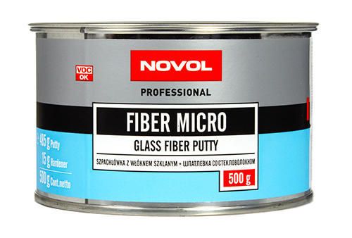 NOVOL polyesterový tmel FIBER MICRO 0,5kg (1231.00500)