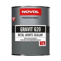 NOVOL tmel karosářský nátěrový GRAVIT 620 šedý 1kg (33109.01000)