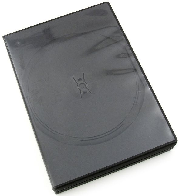 Obal / krabička na DVD, černá (PC)