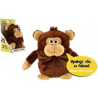 Tony the monkey repeating sentences 18cm battery operated