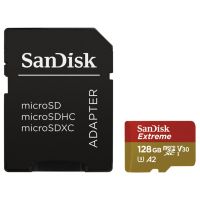 Sandisk Extreme 128GB UHS-I U3 (160R/90W) + adapter (SDSQXA1-128G-GN6MA)
