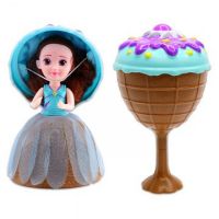 Panenka/Gelato/Cupcake - zmrzlinový pohár plast 16cm vonící asst 12 druhů