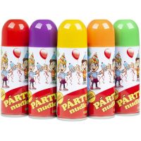 Party noodle spray 250 ml mix of colours