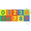 Pěnové puzzle Číslice 32x32x1cm 10ks 10m+