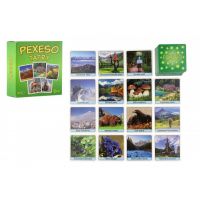 Pexeso Tatry papírové společenská hra 32 obrázkových dvojic