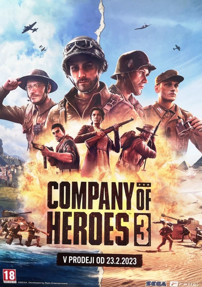 Plakát Company of Heroes 3