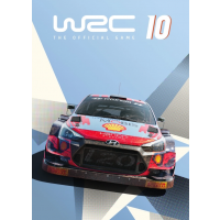 Plakát WRC 10 - modrý