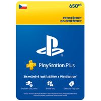 PlayStation Plus Essential kredit 650 Kč (3M členství) CZ